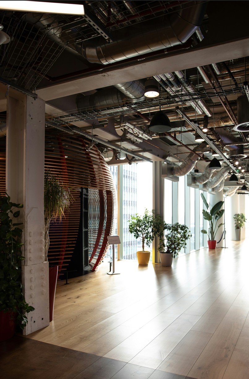 pristine commercial workspace after office cleaning